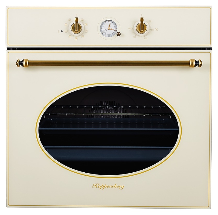 Духовой шкаф Kuppersberg SR 663 C Bronze, бежевый с фурнитурой под бронзу