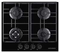 Варочная панель Kuppersberg FQ 62 B газовая, черная