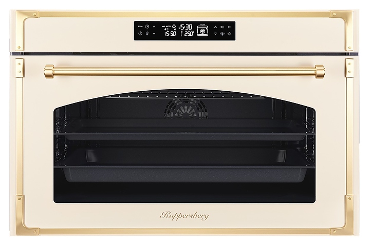 Духовой шкаф Kuppersberg FR 911 C Bronze, бежевый с фурнитурой под бронзу