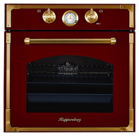Духовой шкаф Kuppersberg RC 699 BOR Bronze, бордо с фурнитурой под бронзу