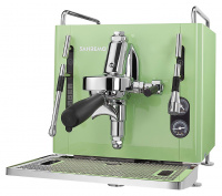 Кофемашина Sanremo Cube V Absolute 1 гр. полуавтомат, зеленая