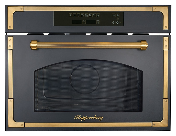 Микроволновая печь Kuppersberg RMW 969 ANT, антрацит с фурнитурой под бронзу