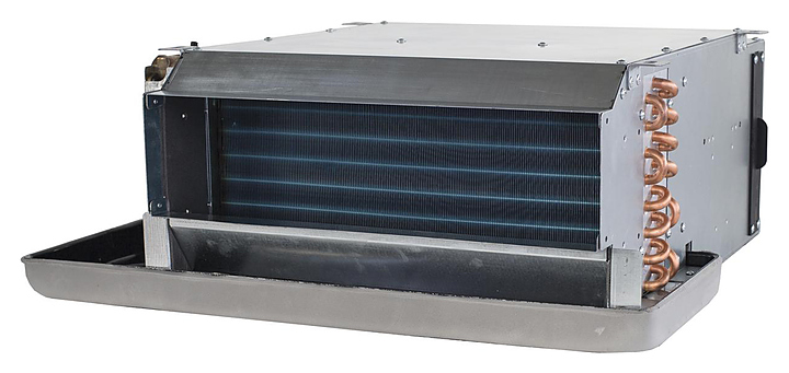 Фанкойл канальный Daikin FWE08CFT четырехтрубный, с 2-х ходовым клапаном, левая сторона подключения