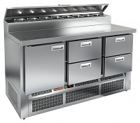 Стол для пиццы HICOLD PZE2-122/GN