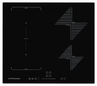 Варочная панель Kuppersberg ICS 614 индукционная, черная с прямой кромкой