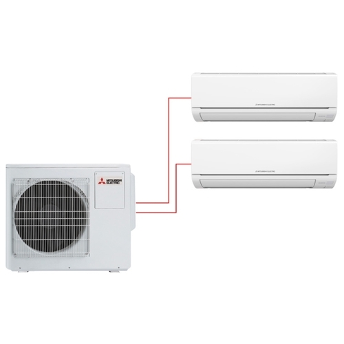 Кондиционер Mitsubishi Electric MSZ-HJ35VA-ER1 + MSZ-HJ50VA-ER1 / MXZ-3HJ50VA-ER1