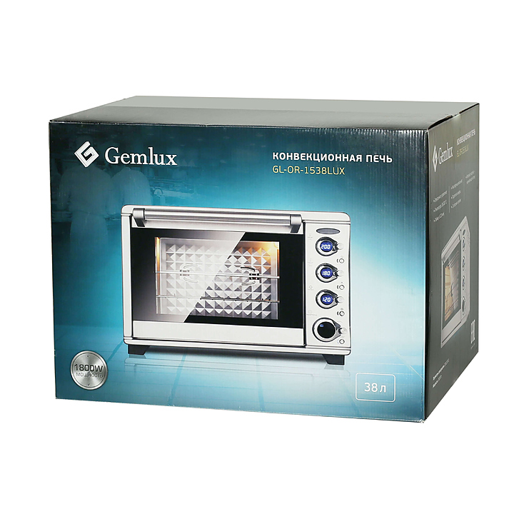 Конвекционная печь Gemlux GL-OR-1538LUX