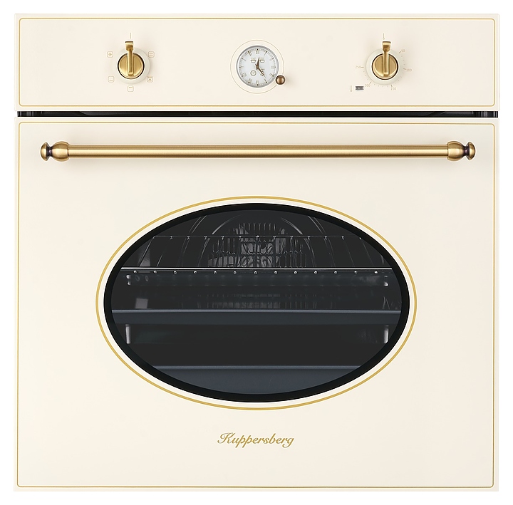 Духовой шкаф Kuppersberg SR 605 C Bronze, бежевый с фурнитурой под бронзу